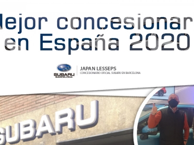 Subaru Japan Lesseps, concesionario del año 2020