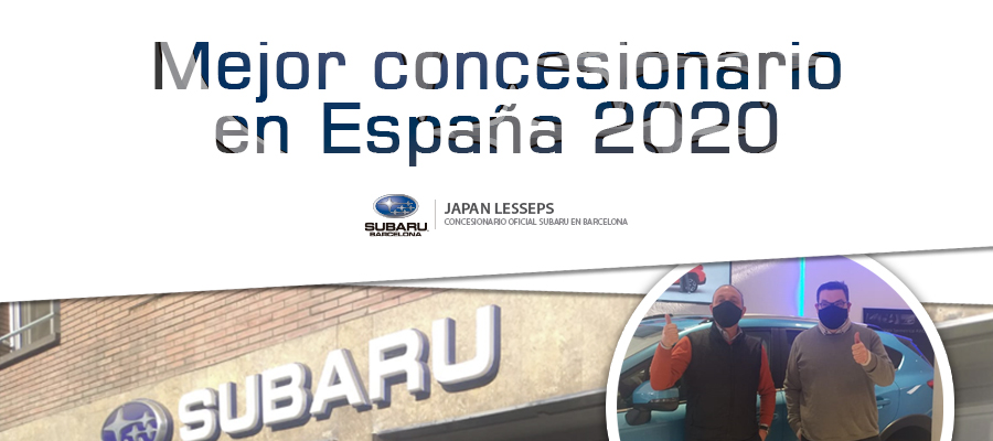 Subaru Japan Lesseps, concesionario del año 2020